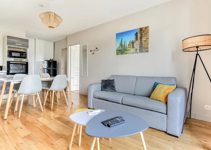 Le Soleil Du - Parking Privatif - Terrasse - Netflix - Clim * Carcassonne